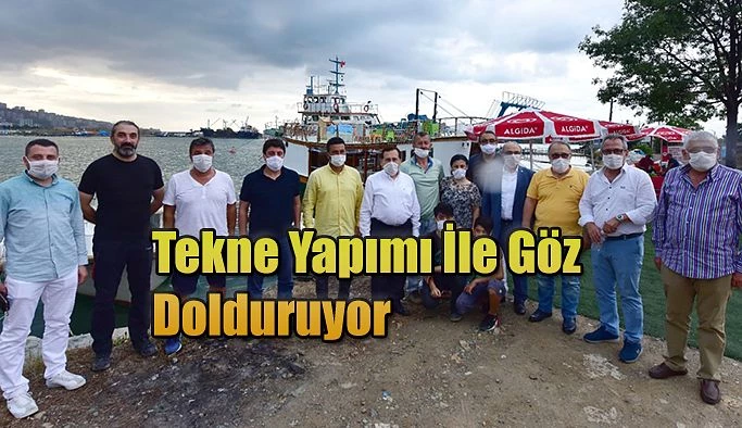 GEZİ TEKNESİ YAPIMINDA GÖZ DOLDURUYOR