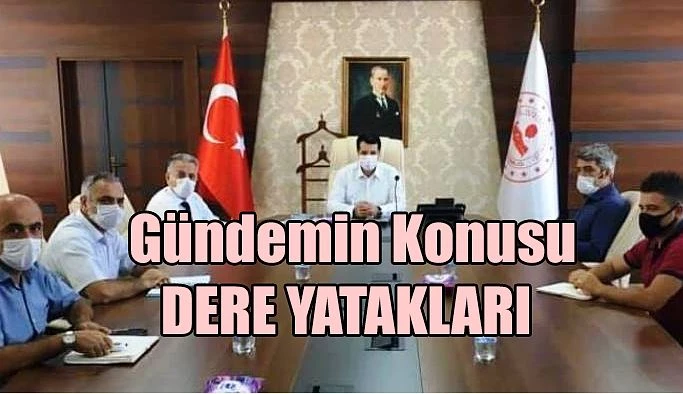 GÜNDEM DERE YATAKLARINDAKİ YAPILAŞMA