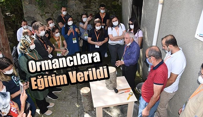 ORMANCILARIN HİZMETİÇİ EĞİTİMLERİ DEVAM EDİYOR