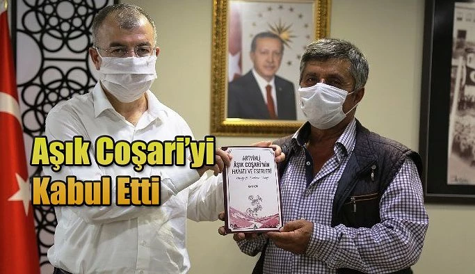 ÂŞIK COŞARİ’Yİ KABUL ETTİ