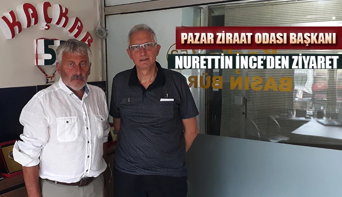 Ziraat Odası Başkanından Kaçkar53.com’a Ziyaret