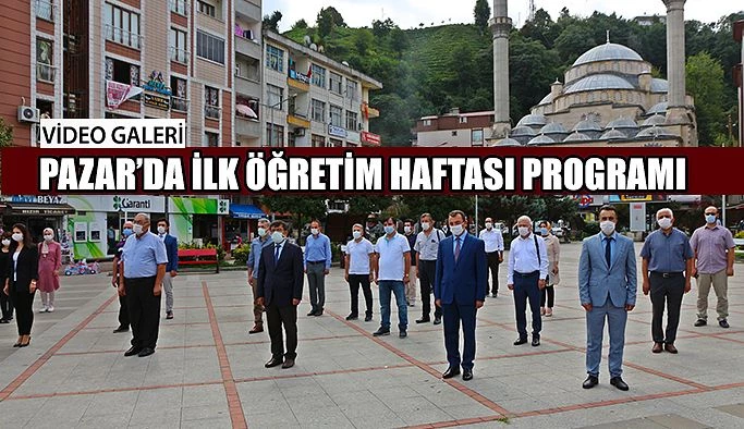 2020- 2021 Eğitim Öğretim Yılı İlköğretim Haftası Açılış Töreni Gerçekleştirildi