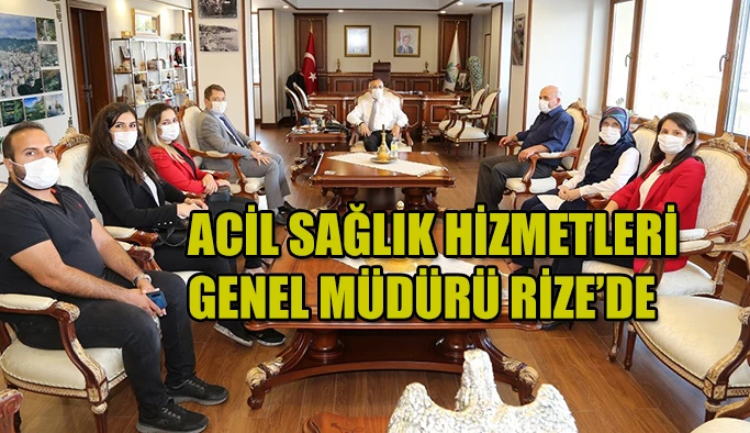 Acil Sağlık Hizmetleri Genel Müdüründen Vali Çeber’e Ziyaret