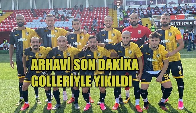 ARHAVİSPOR ELAZİĞ’DAN ELİ BOŞ DÖNDÜ.