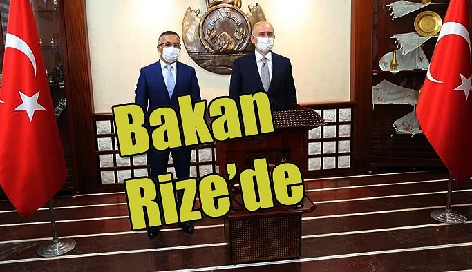 Bakan Karaismailoğlu Rize