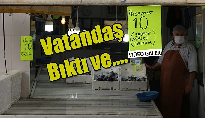 Balık 10 TL: Sadece Maske Takana