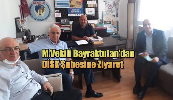 BAYRAKTUTAN’IN ZİYARETLERİ DEVAM EDİYOR