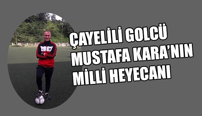 Çayelili Sporcunun Milli Heyecanı