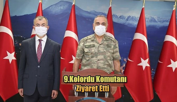 ERZURUM 9. KOLORDU KOMUTANI TÜMGENERAL ERHAN UZUN, ARTVİN’DE