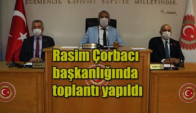 İL GENEL MECLİSİ EYLÜL TOPLANTILARI BAŞLADI