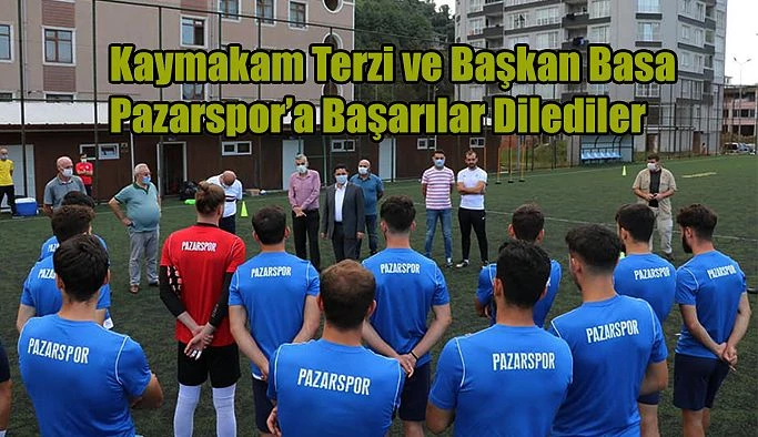 Kaymakam Terzi ve Başkan Basa’dan Ziyaret