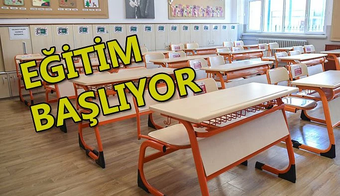 OKUL ÖNCESİ EĞİTİM VE 1. SINIFLAR YÜZ YÜZE EĞİTİME BAŞLIYOR