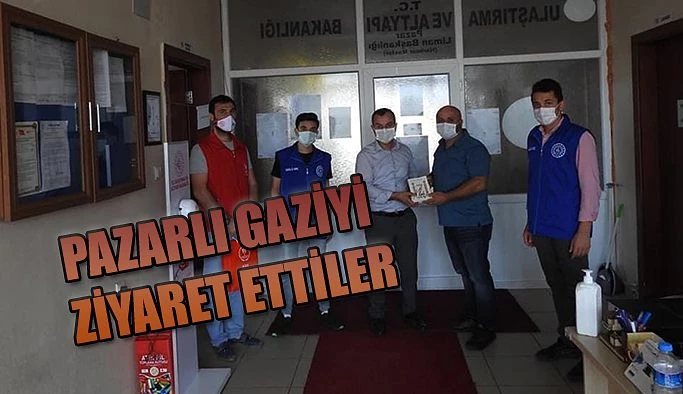 Pazar Gençlik Merkezi gençlerinden anlamlı ziyaret