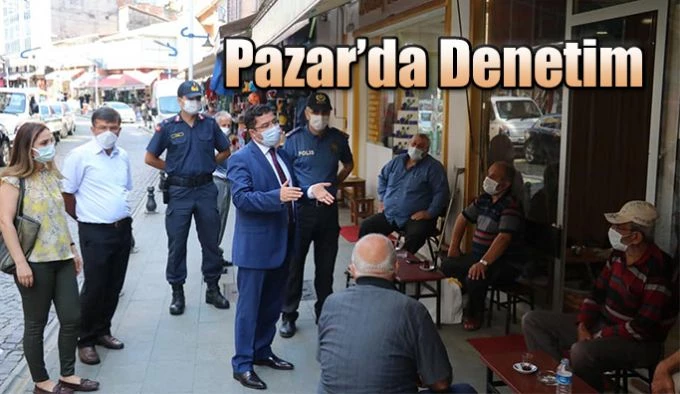 Pazar ilçesinde Pazaryerleri denetlendi