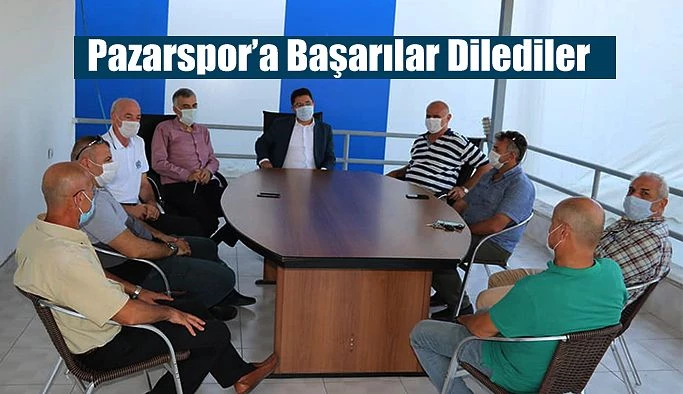 Pazarspor’a Başarılar Dilediler