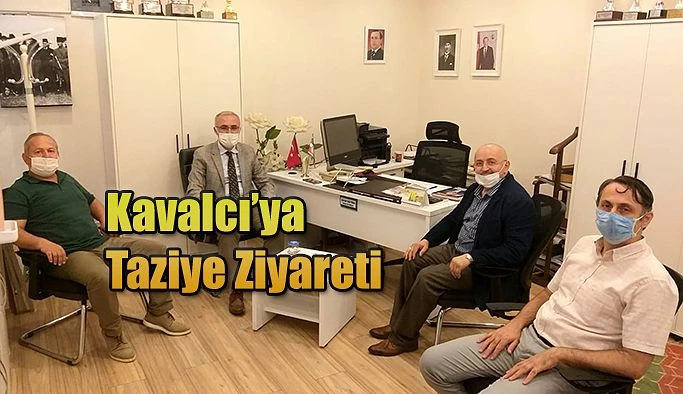 REKTÖR PROF.DR. KARAMAN’DAN KAVALCI’YA TAZİYE ZİYARETİ