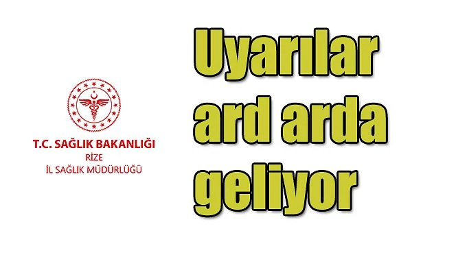 Tedavi Kurallarına ve Sağlığınız için Tedbirlere Riayet Edelim!