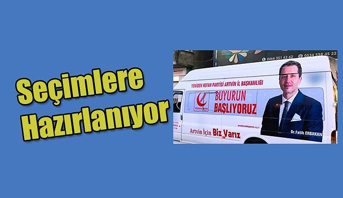 YENİDEN REFAH PARTİSİ SEÇİMLERE HAZIRLANIYOR