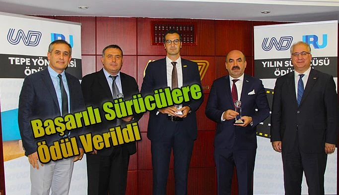 YILIN BAŞARILI SÜRÜCÜLERİNİ ÖDÜLLENDİRDİ.