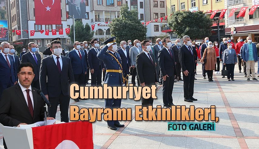 29 Ekim Cumhuriyet Bayramı kutlanıyor