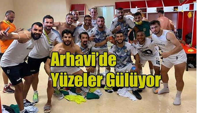 Arhavispor, deplasmanda Cizrespor’u 2-0 yenerek ilk galibiyetine uzandı.