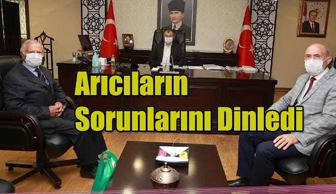 ARTVİN VALİSİ DORUK, ŞAVŞATLI ARICILARIN SORUNLARINI DİNLEDİ