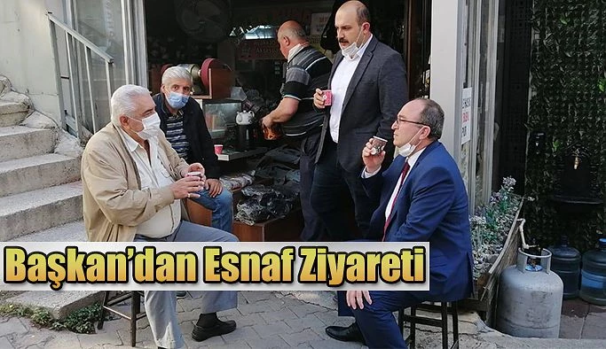 ÇARŞI ESNAFINA ZİYARET