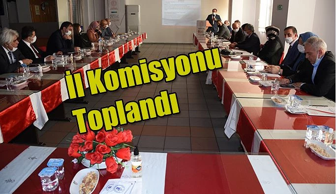 HAYAT BOYU ÖĞRENME İL KOMİSYONU TOPLANDI