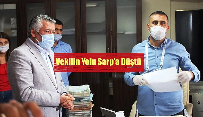 İYİ PARTİ TRABZON MİLLETVEKİLİ DR. HÜSEYİN ÖRS SARP’TA TIR ŞOFÖRLERİNİN SORUNLARINI DİNLEDİ.