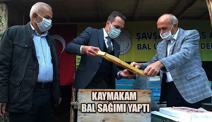 KAYMAKAMINDAN ARICILARA ZİYARET