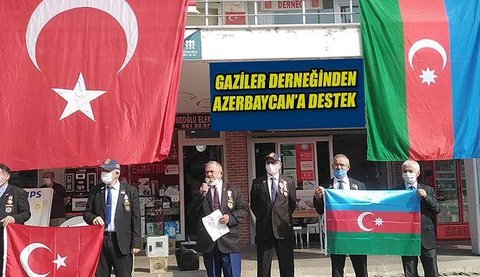 MUHARİP GAZİLER DERNEĞİNDEN AZERBAYCAN’A DESTEK