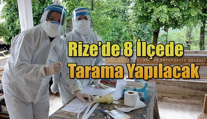 Rize’de TÜİK Taraması yapılacak