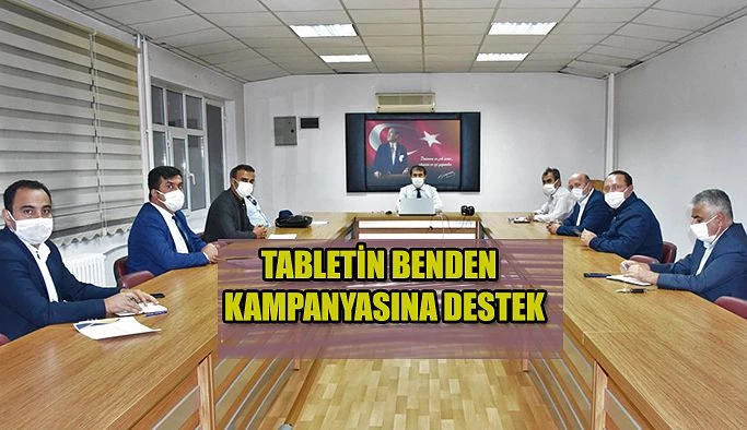 TABLETİN BENDEN KAMPANYASINA DESTEK