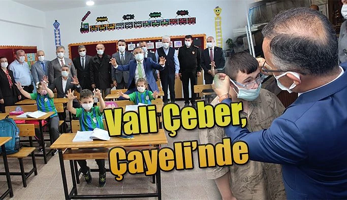 Vali Kemal Çeber: Çayeli İlçesini Ziyaret Ederek İncelemelerde Bulundu