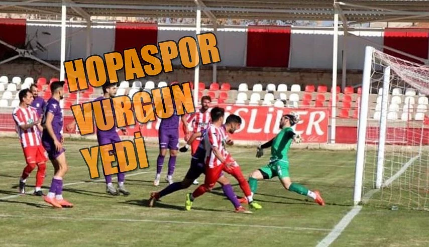 ARTVİN HOPASPOR NEVŞEHİR’DE VURGUN YEDİ:4-1