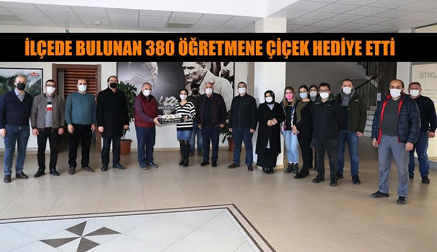 ÖĞRETMENLERİN GÜNLERİNİ KUTLADI