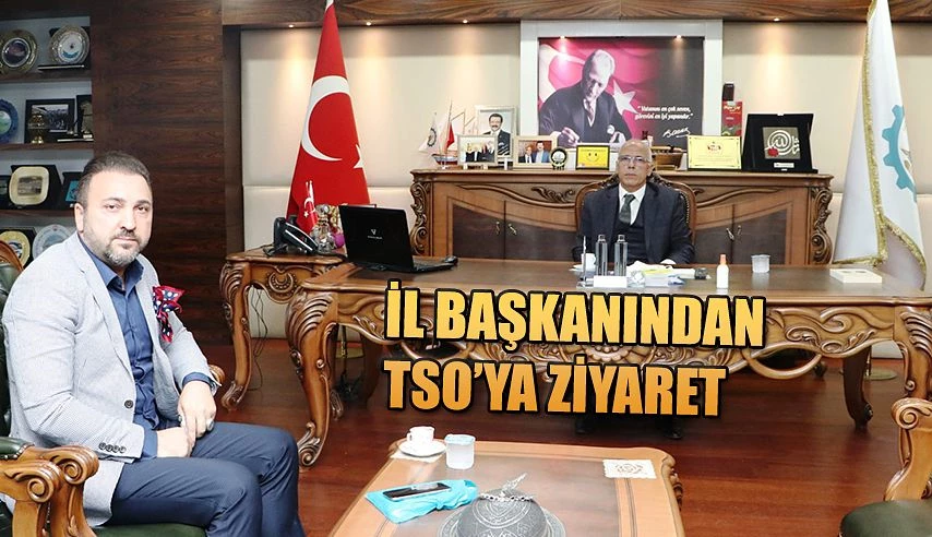 TALİP SÜCÜ’DEN HOPA TSO’YA ZİYARET