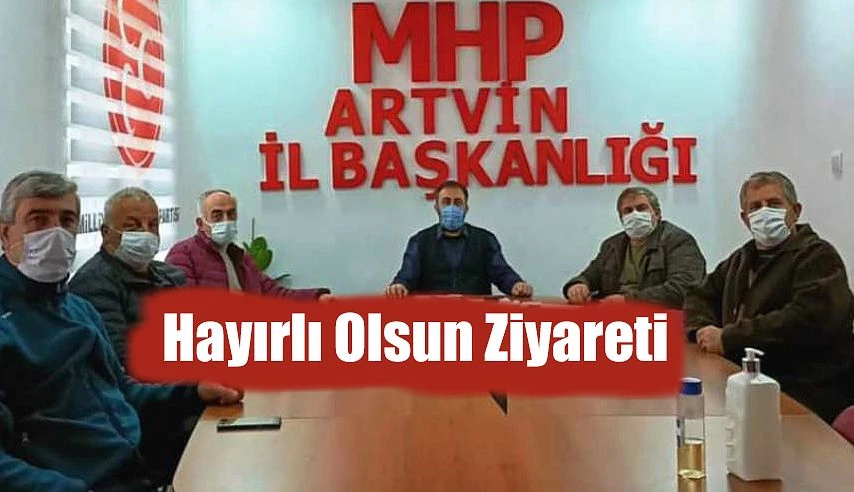 ARTVİN MHP’YE HAYIRLI OLSUN ZİYARETLERİ