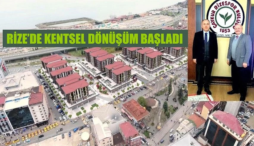 BAŞKAN METİN, KENTSEL DÖNÜŞÜM ÇALIŞMALARIMIZA START VERDİK