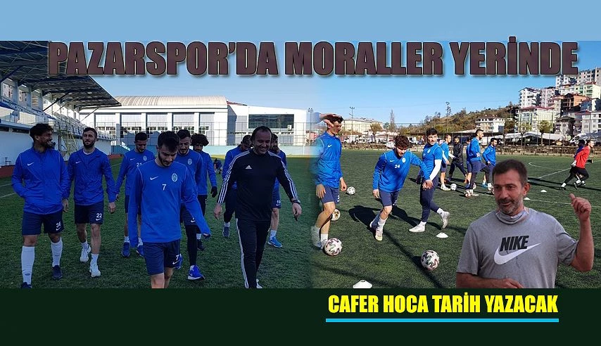 Cafer Hoca: Pazarspor ’da Tarih Yazmaya Hazırlanıyor