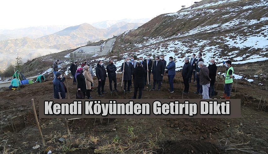 ISIRLIK’TA MEYVE FİDANLARININ DİKİMİNE DEVAM EDİLİYOR