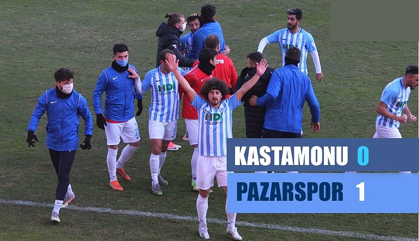 Kastamonu -0  Pazarspor -1