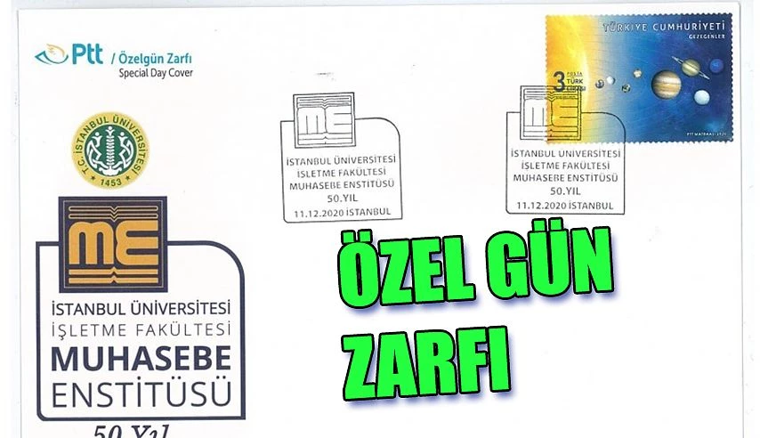 PTT’DEN ÖZELGÜN ZARFI