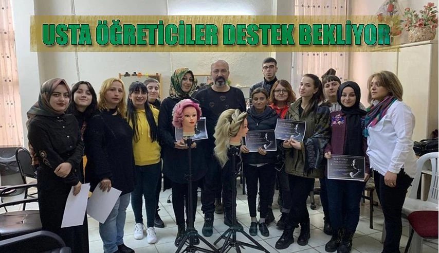 USTA ÖĞRETİCİLER DESTEK BEKLİYOR