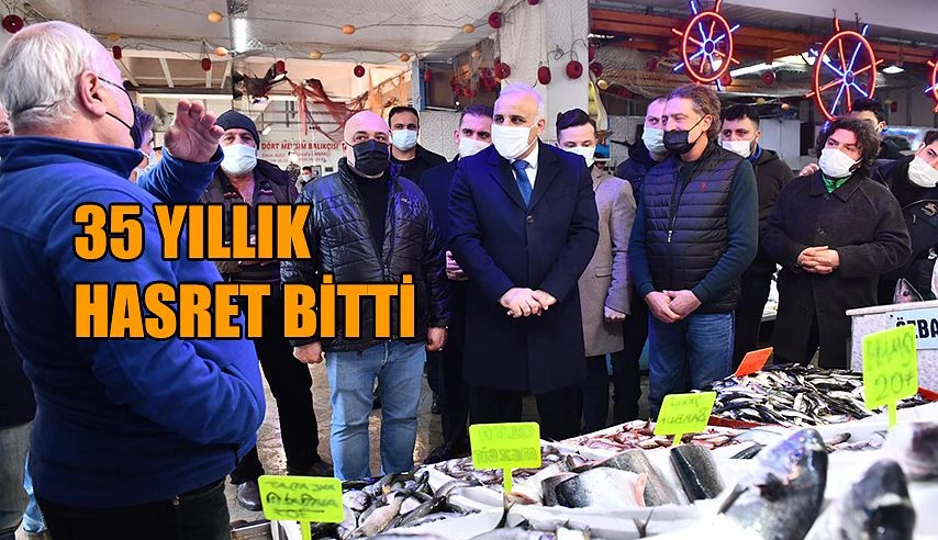 35 YILLIK HASRET BALIKHANEDE BİTTİ