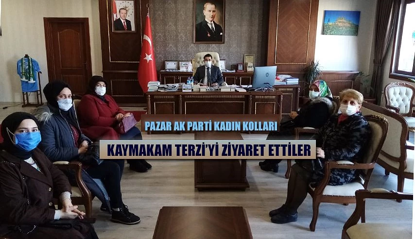 AK Parti Kadın Kollarından Kaymakam Terzi’ye Ziyaret