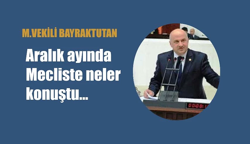 ARALIK AYI FAALİYET RAPORUNU AÇIKLADI