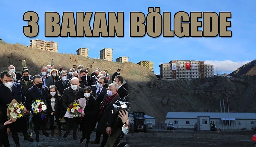 BAKANLARDAN YUSUFELİ’NE ZİYARET