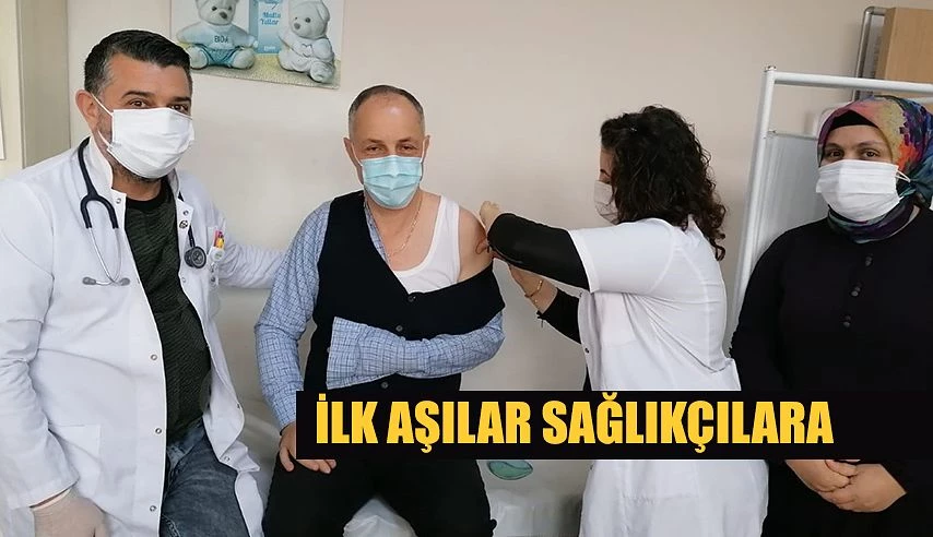 COVİD-19 AŞILAMA HİZMETİ BAŞLADİ.