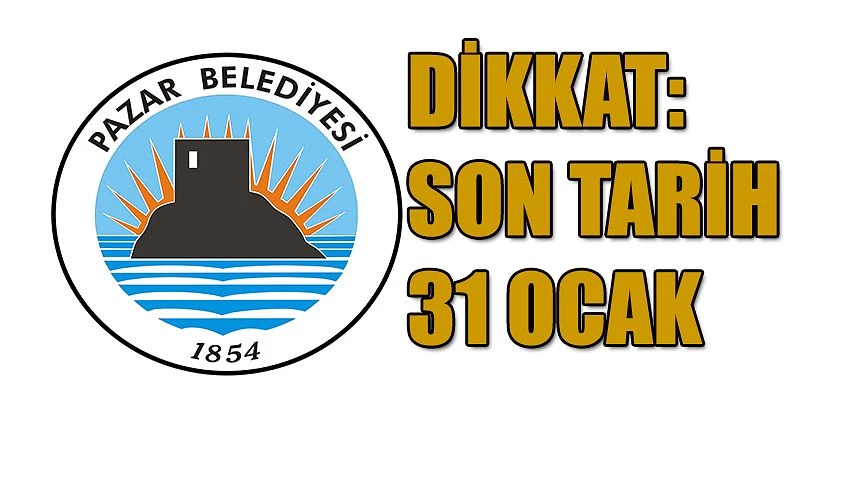 Dikkat: Son tarih 31 Ocak!